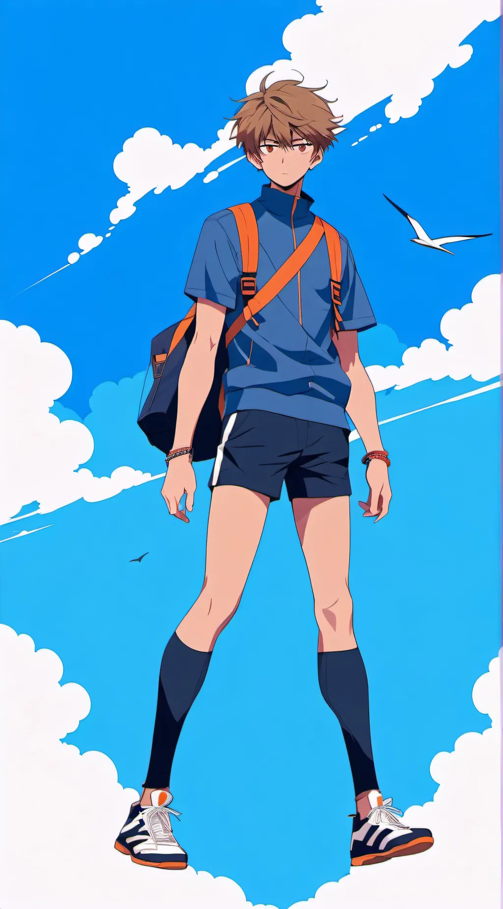 ai character: bakugo background