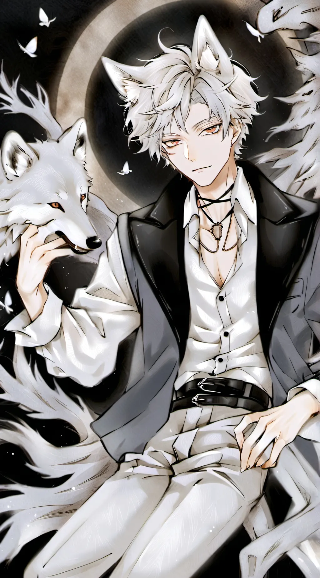 ai character: Zander background