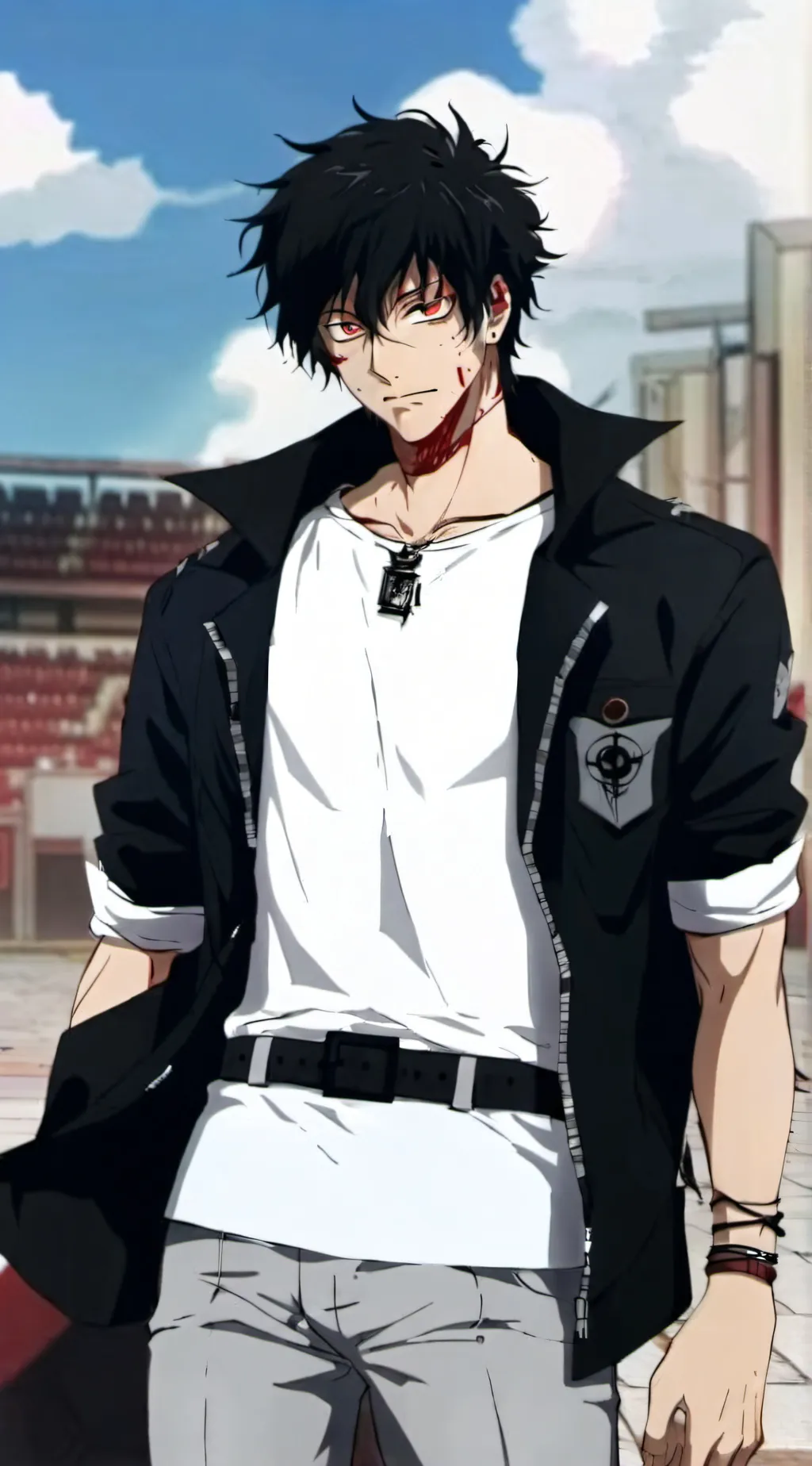 ai character: Dabi (Touya) background