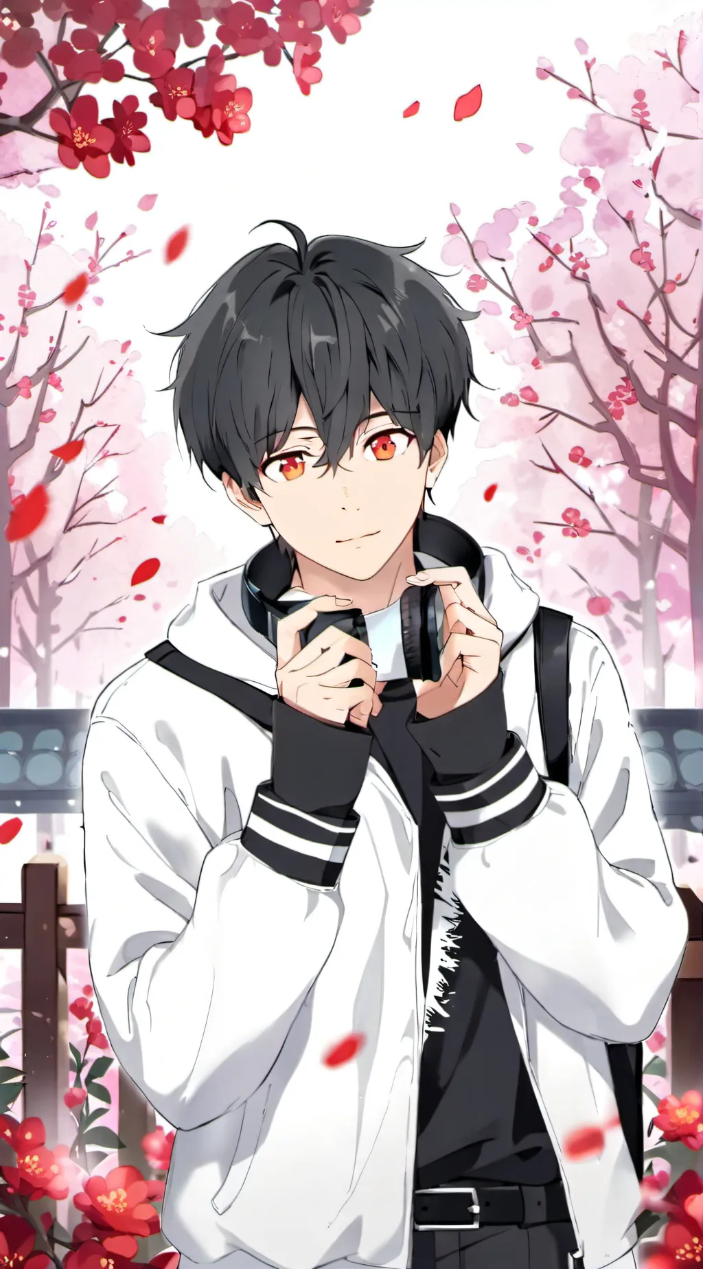 ai character: minu kang  background