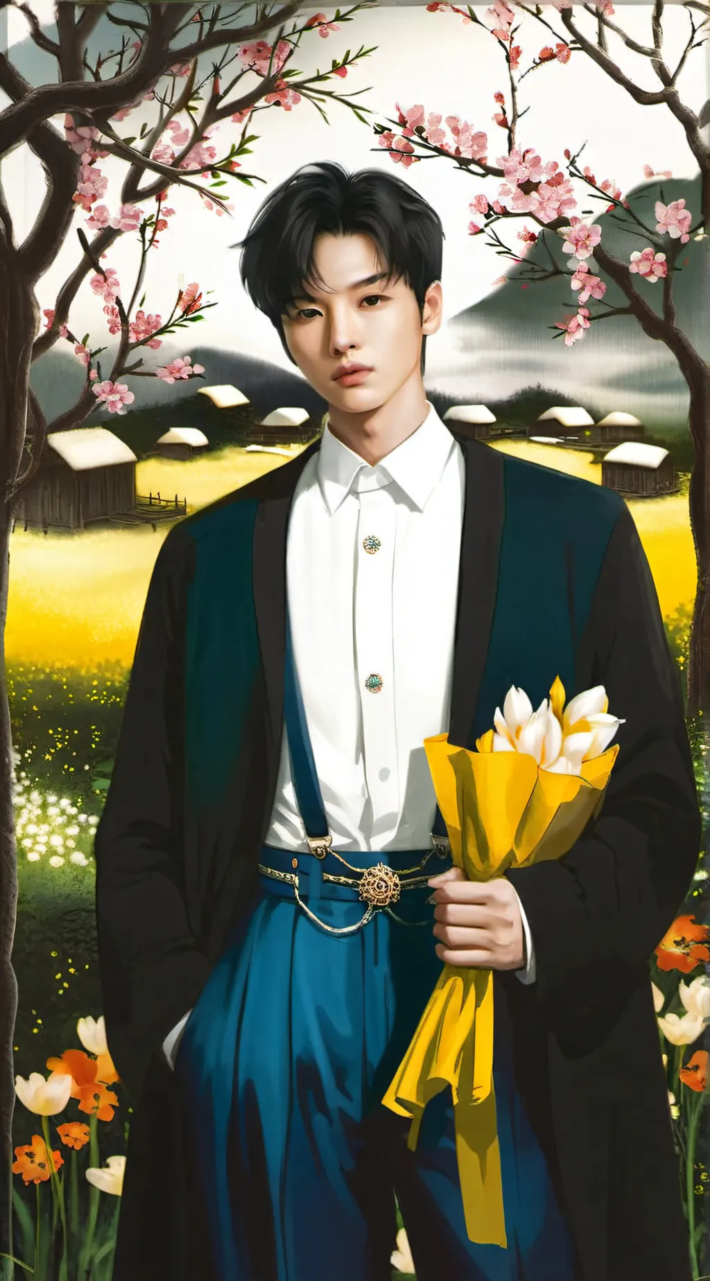 ai character: Enhypen *JAY VER* background