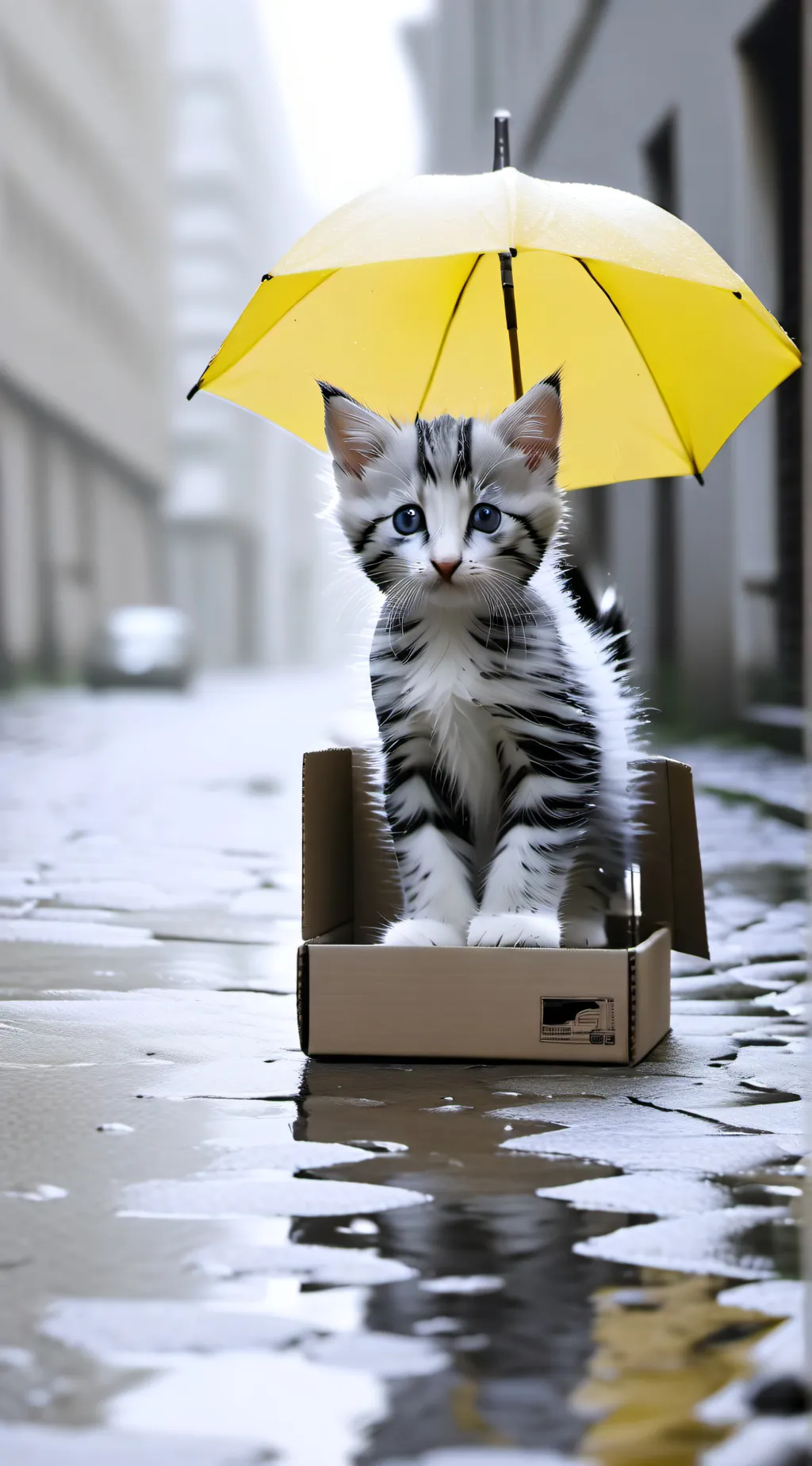 ai character: little shower background