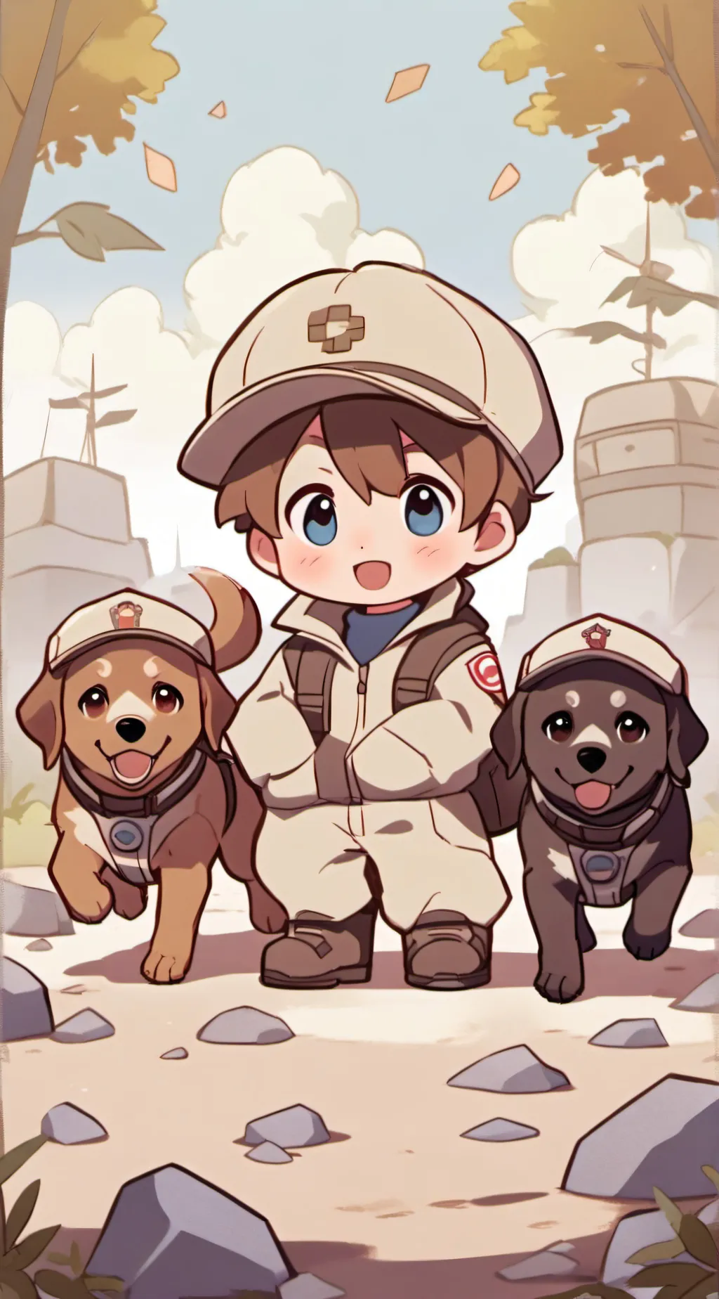 ai character: paw patrol background