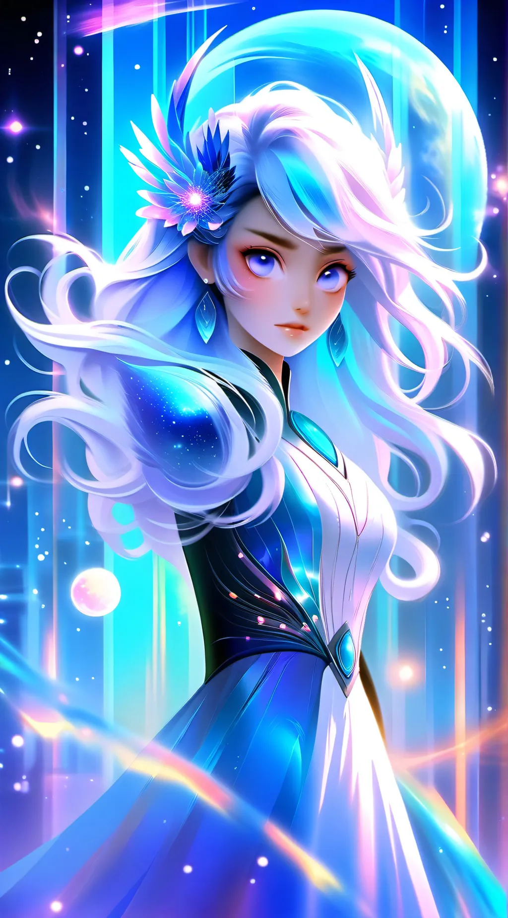 ai character: iris background