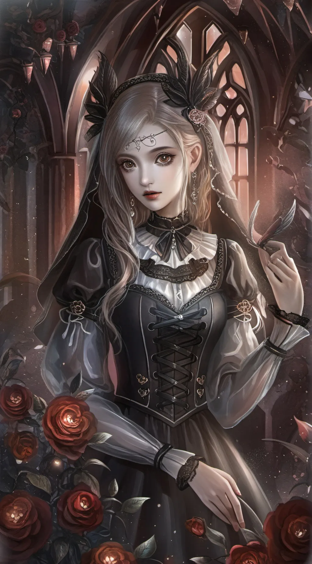 ai character: Slow talk castel background