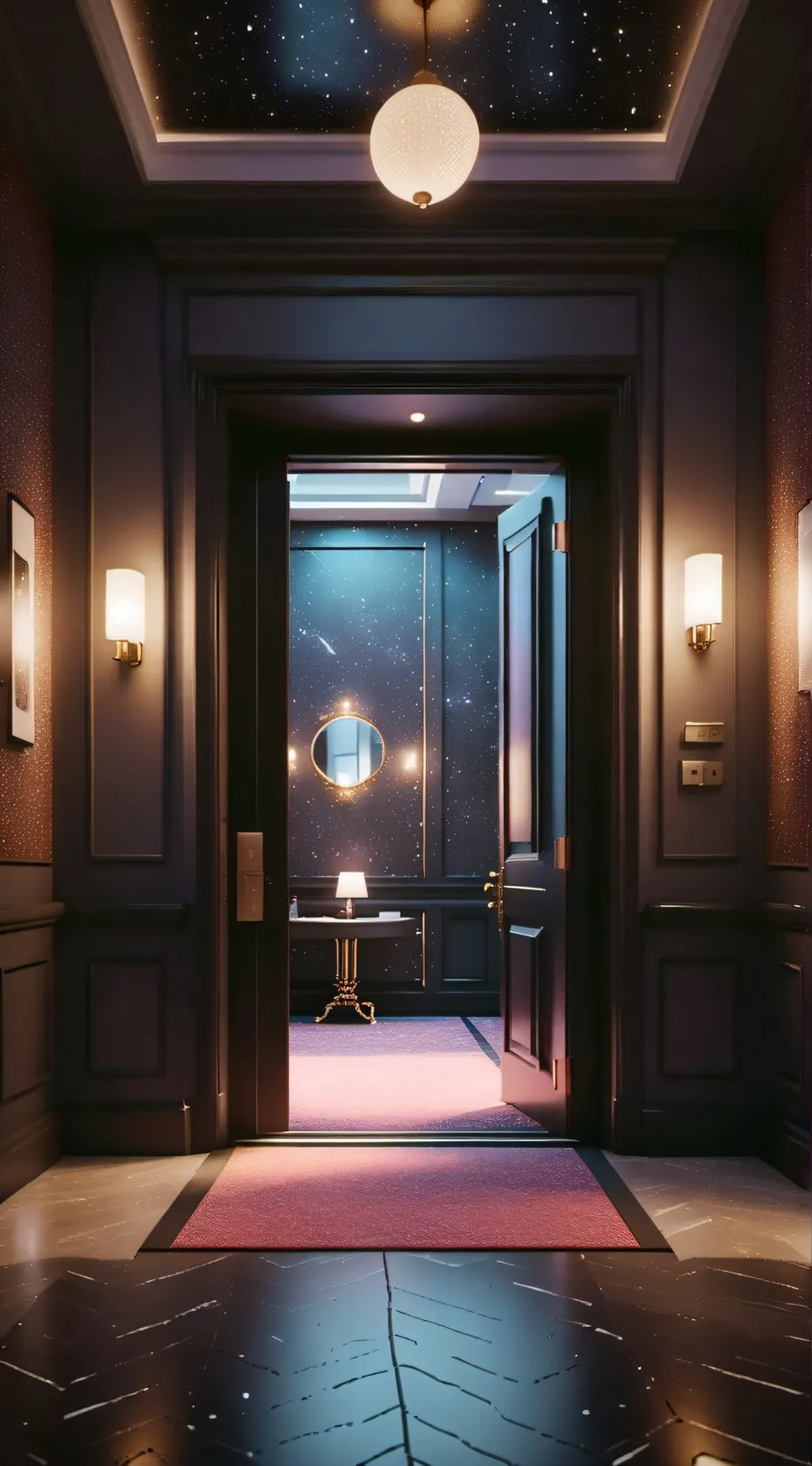 ai character: Doors floor 2 background