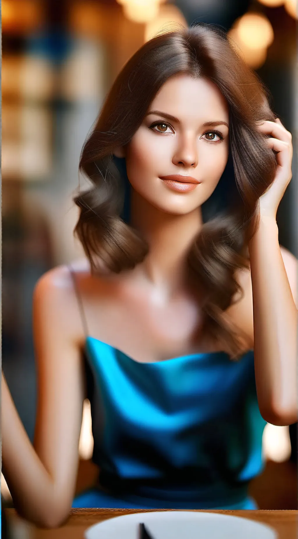 ai character: Rose background