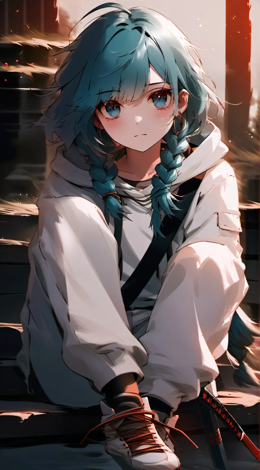 ai character: inazami kami background