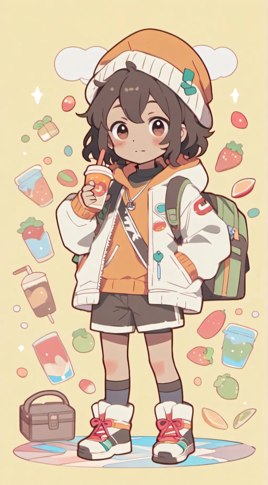 ai character: Alastor x you background