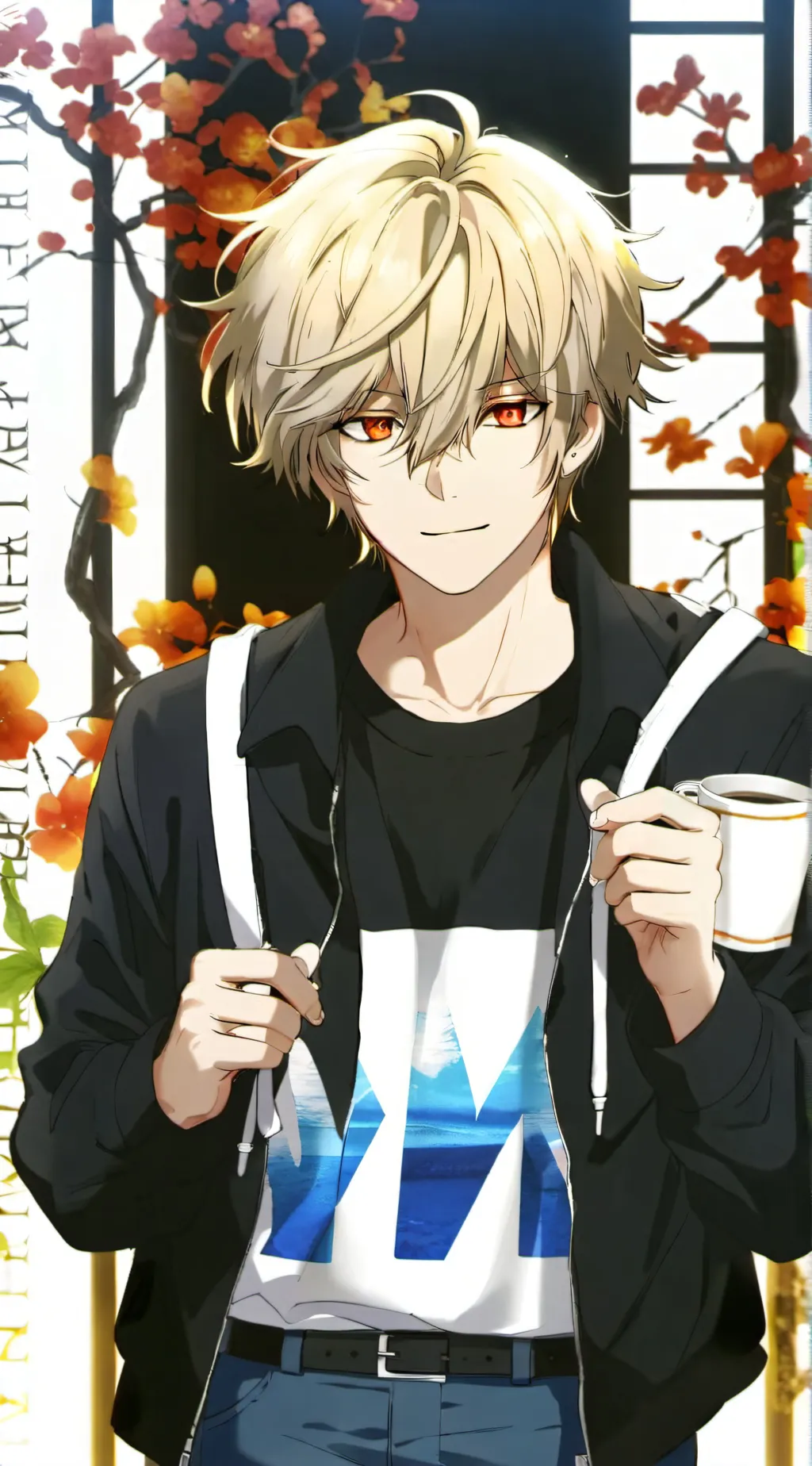 ai character: leo background