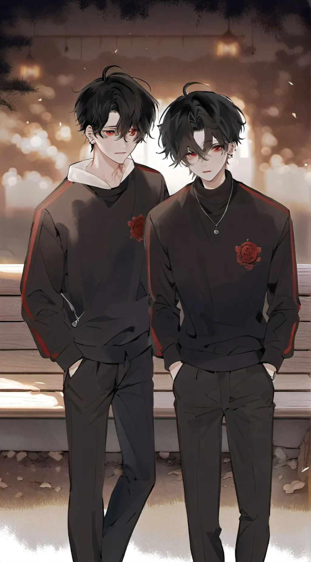 ai character: ♡Jake and Aaron♡ background