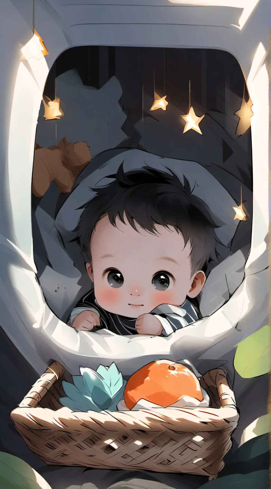 ai character: Chunky baba background