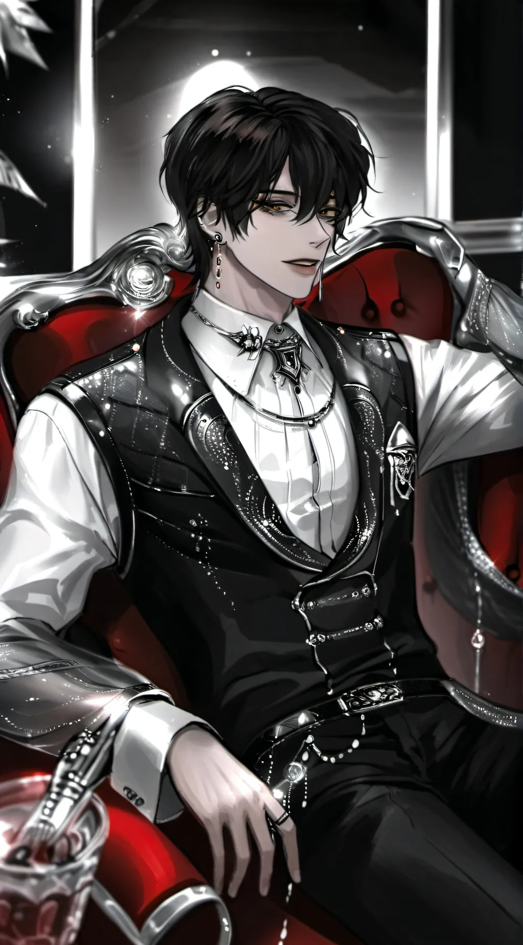 ai character: Dαɱιαɳ~~🍷 background