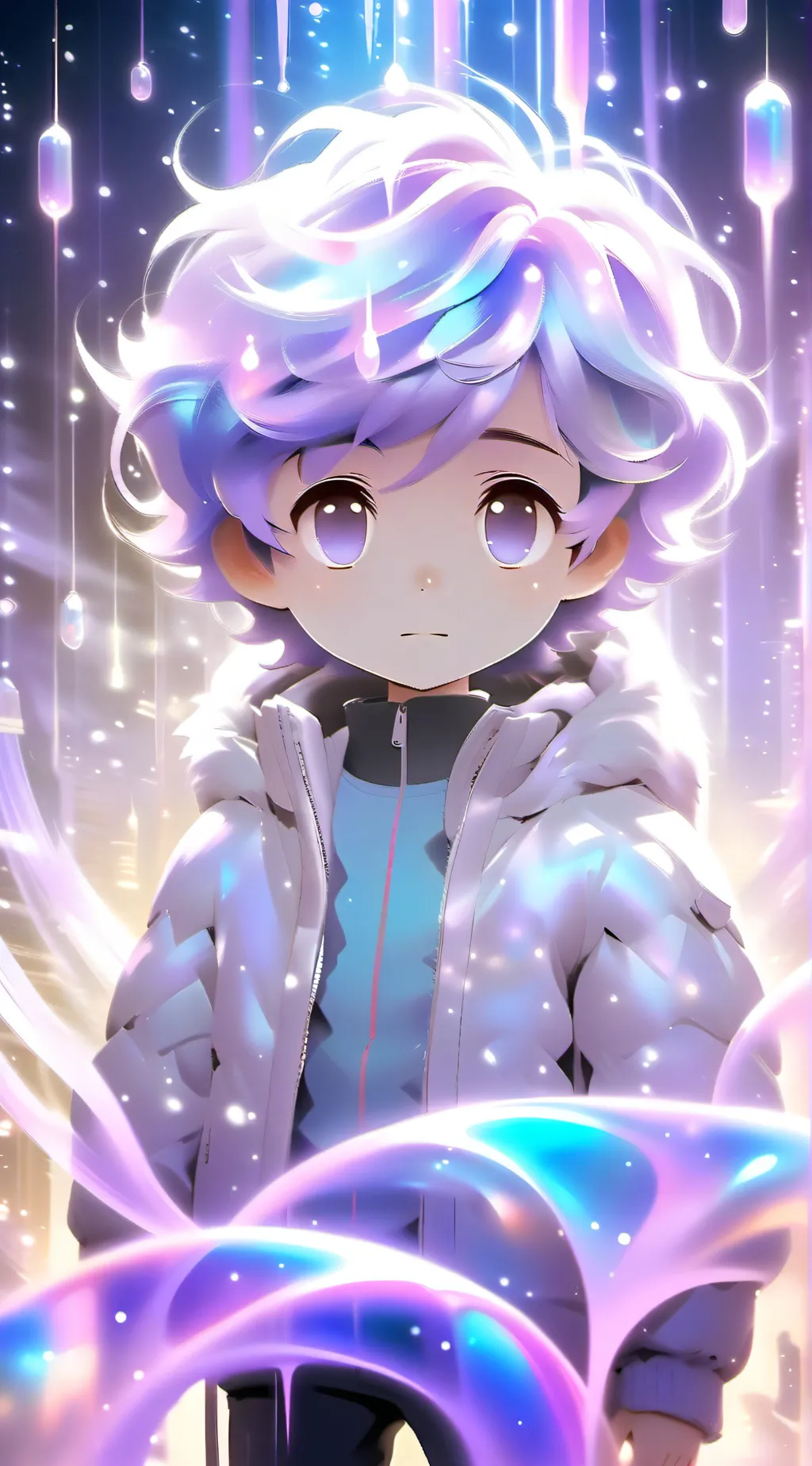 ai character: Bitter giggle  background