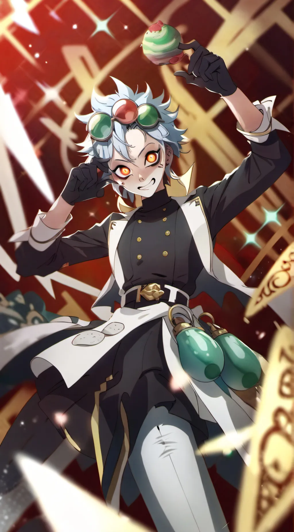 ai character: Leo background