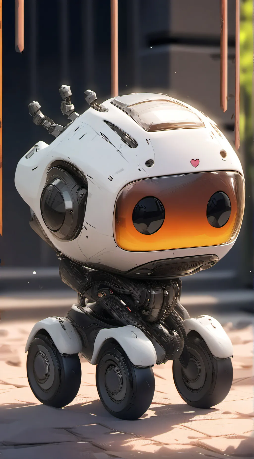 ai character: Robot background