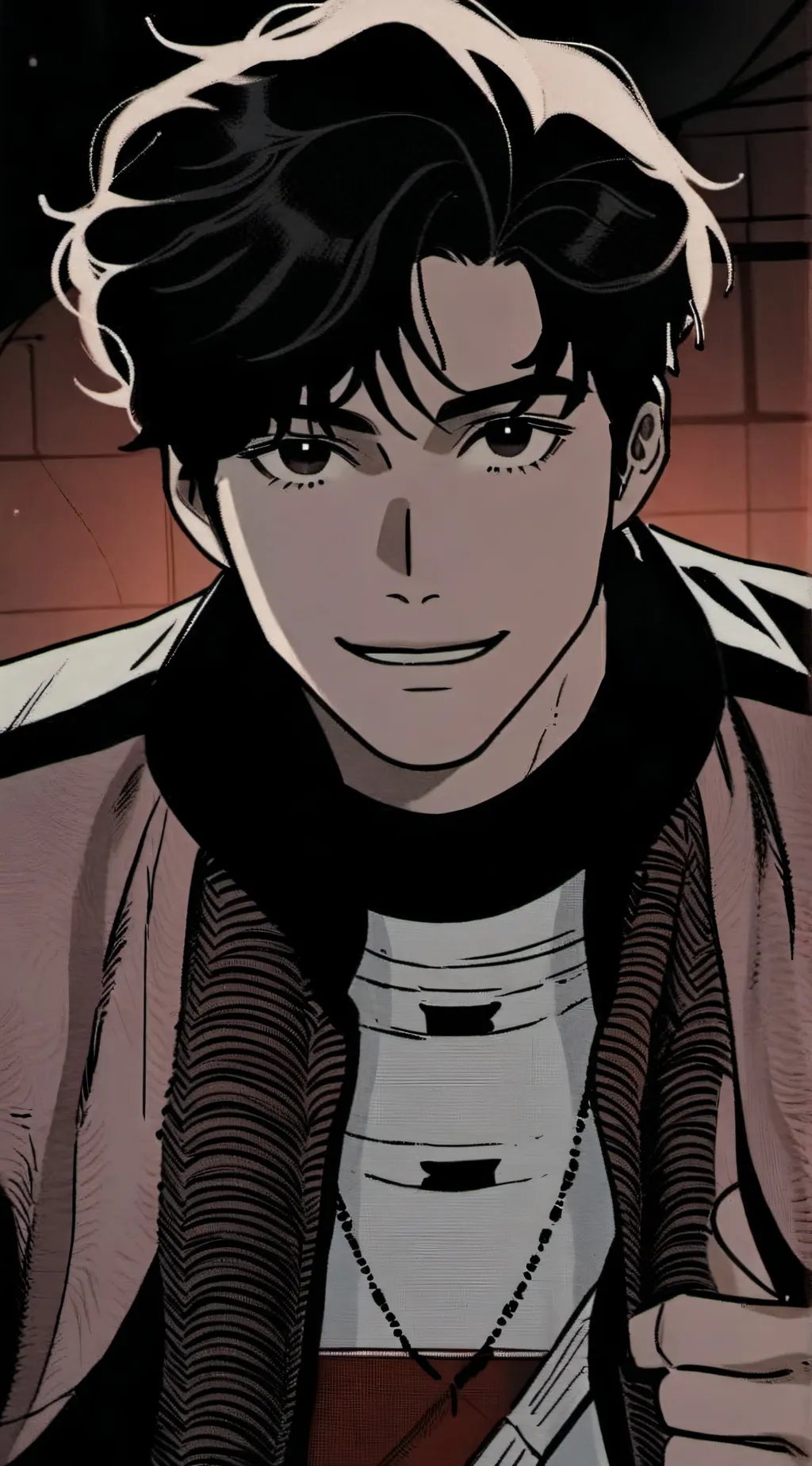 ai character: Ur boyfriend  background