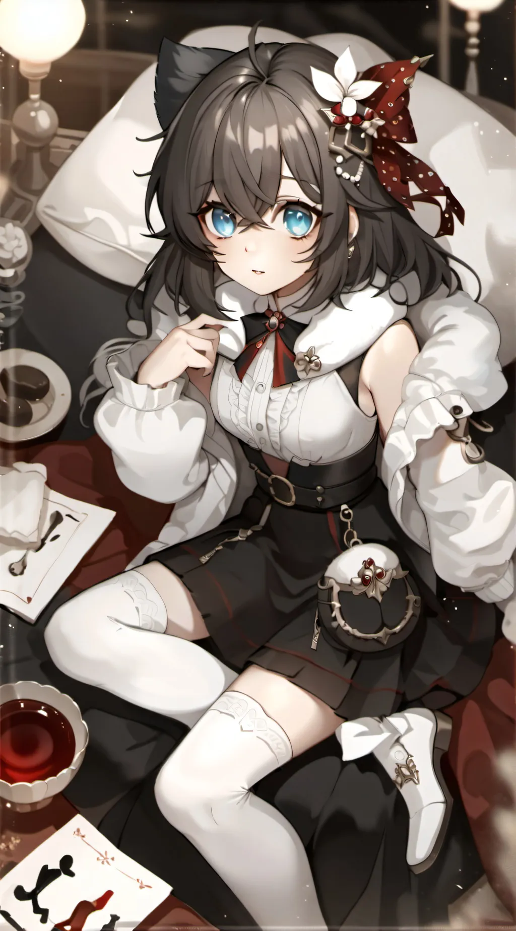 ai character: Luna background