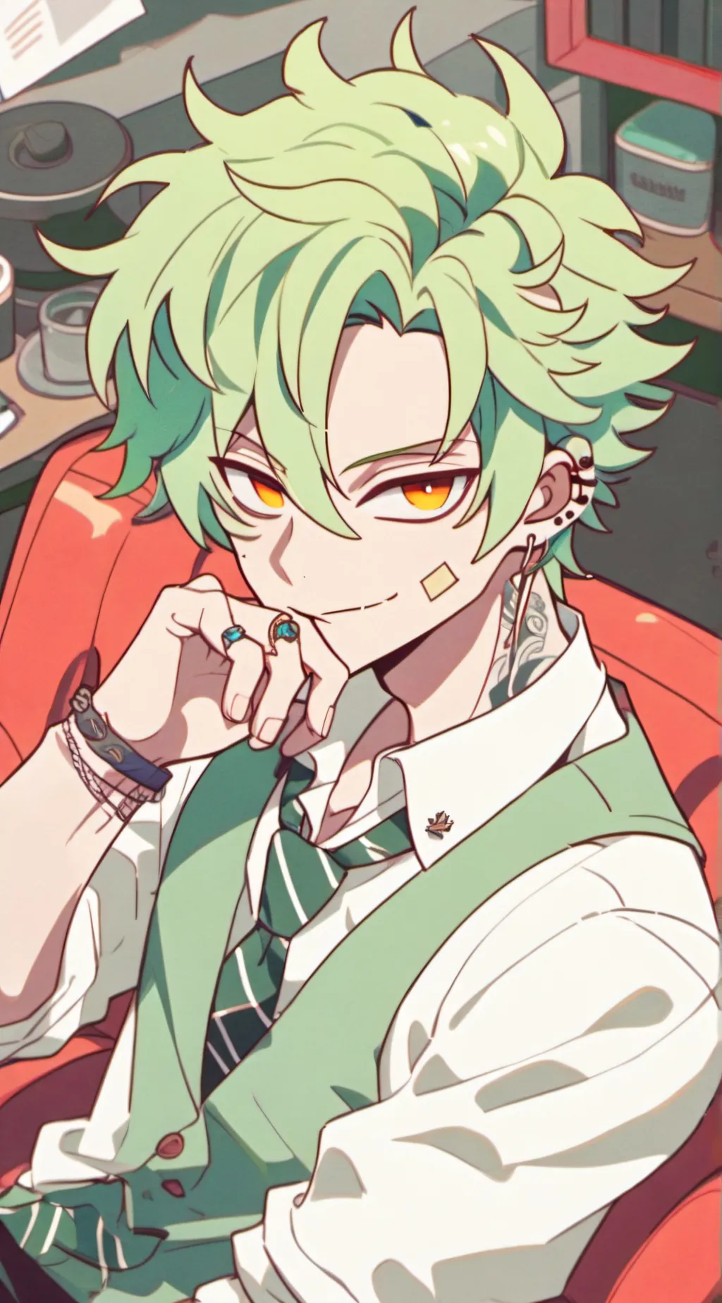 ai character: Vince background