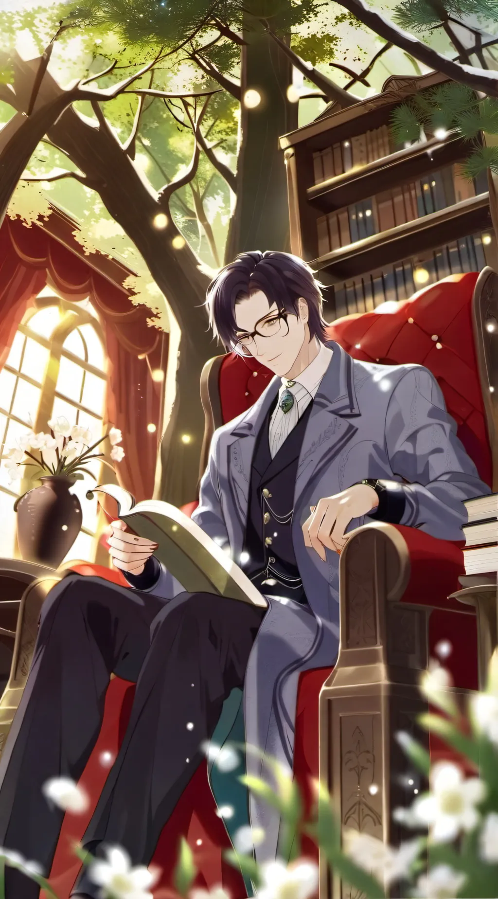 ai character: Christan background