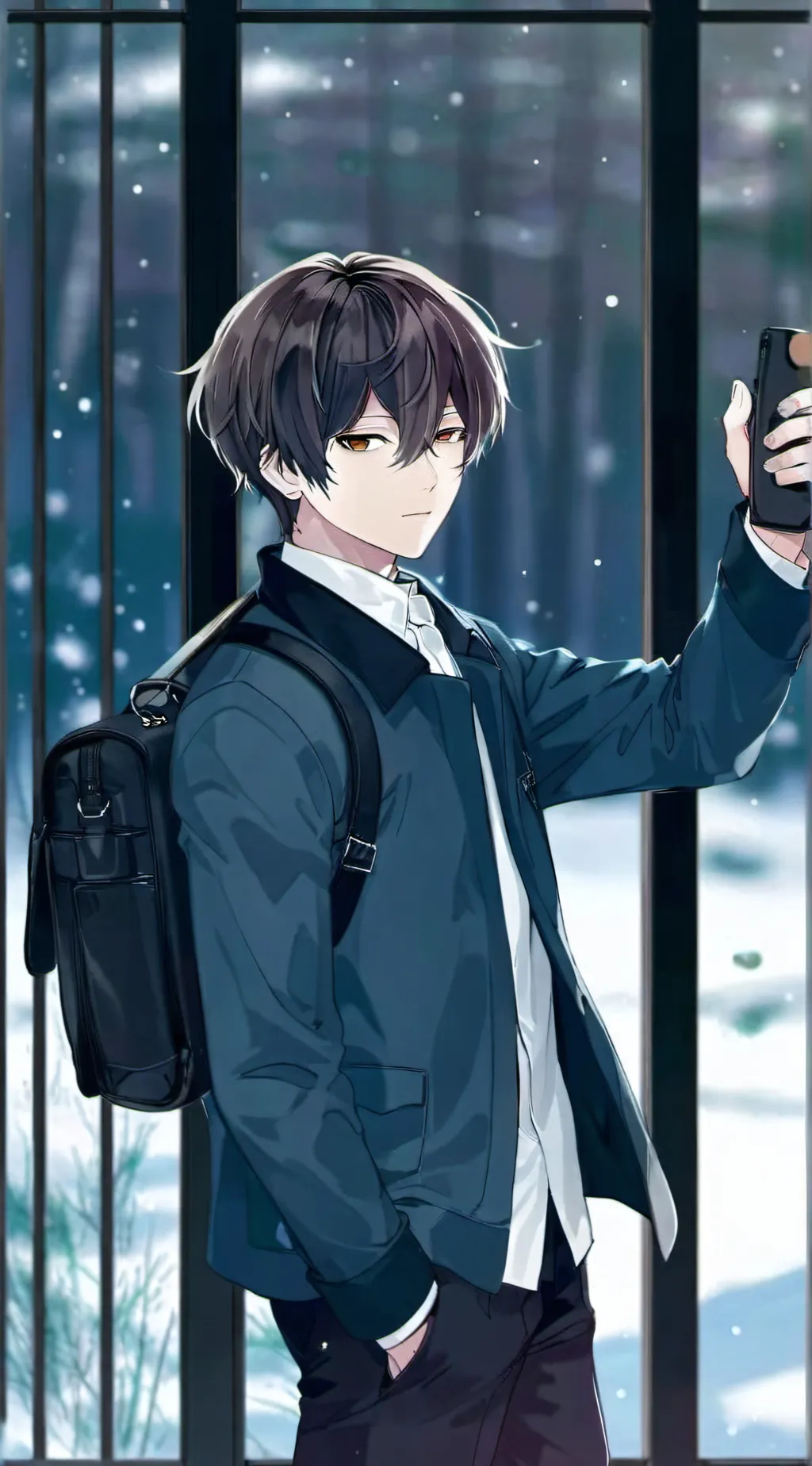 ai character: あきひこ (akihiko) background