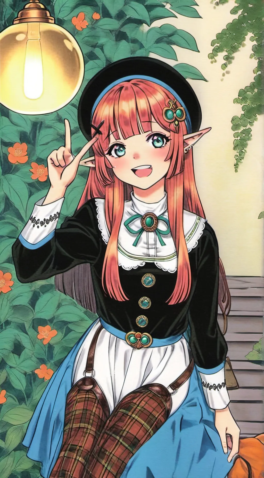 ai character: Lona background