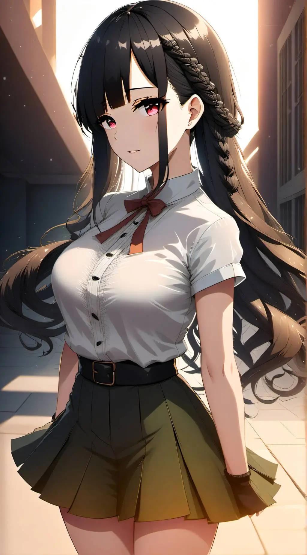 ai character: Lisa  background