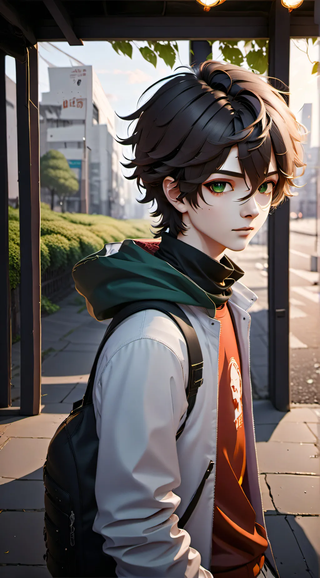 ai character: mike background