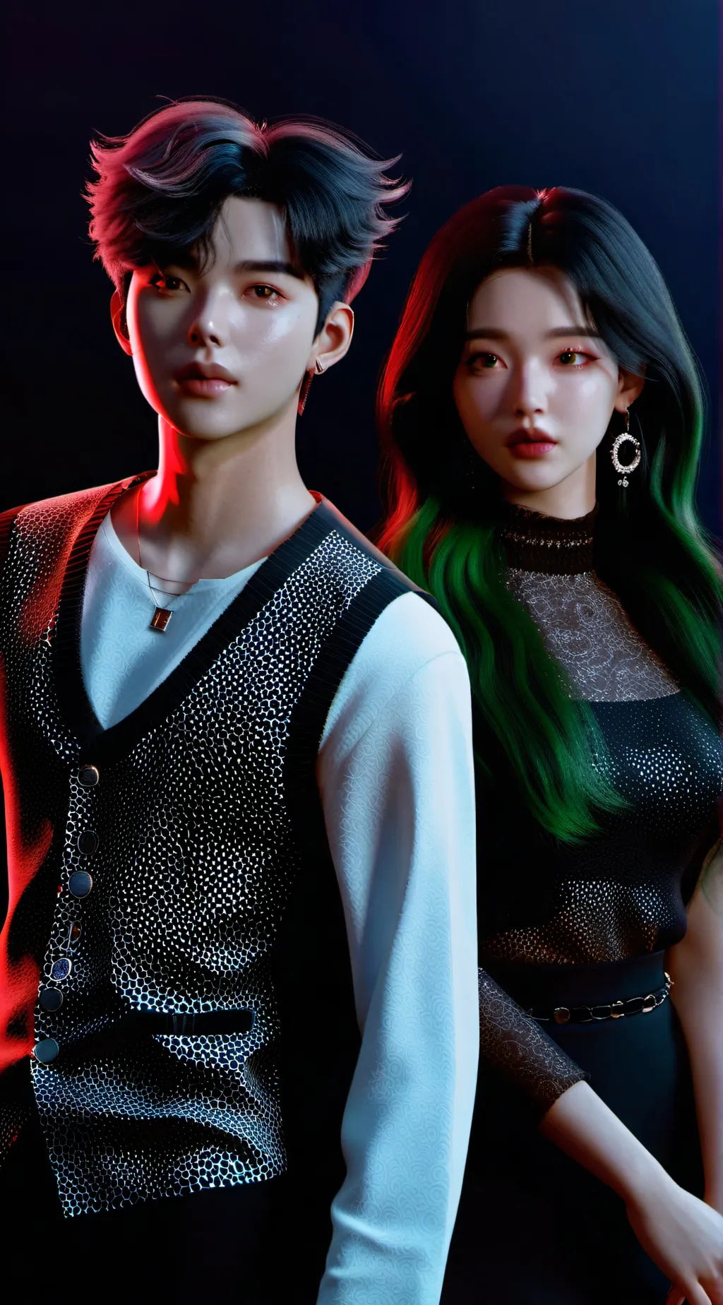 ai character: Izzy background