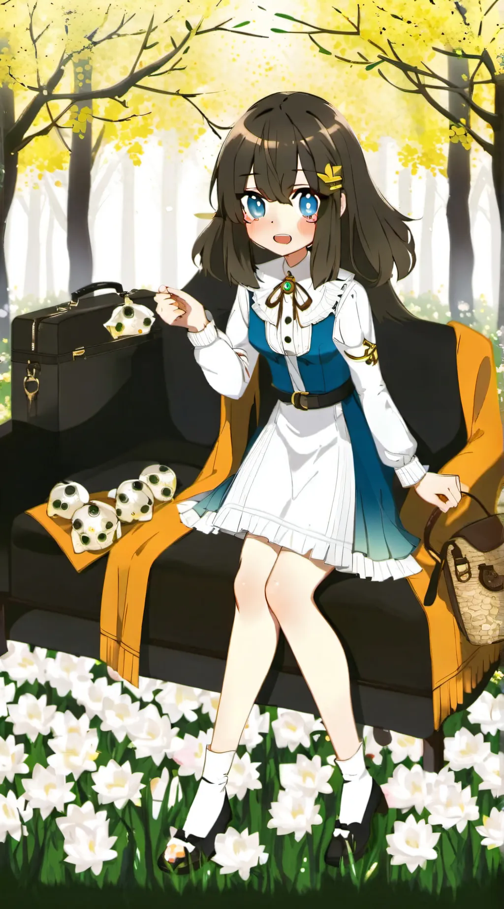 ai character: past Abby  background