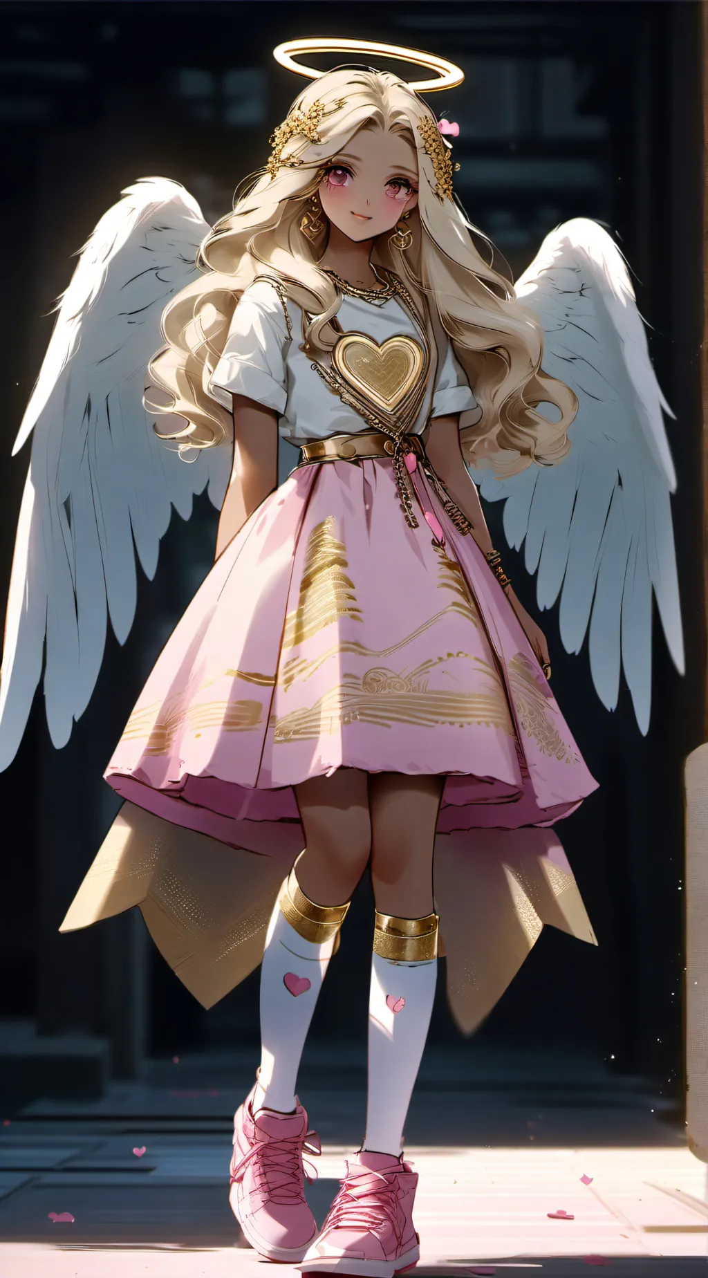 ai character: Marigold background