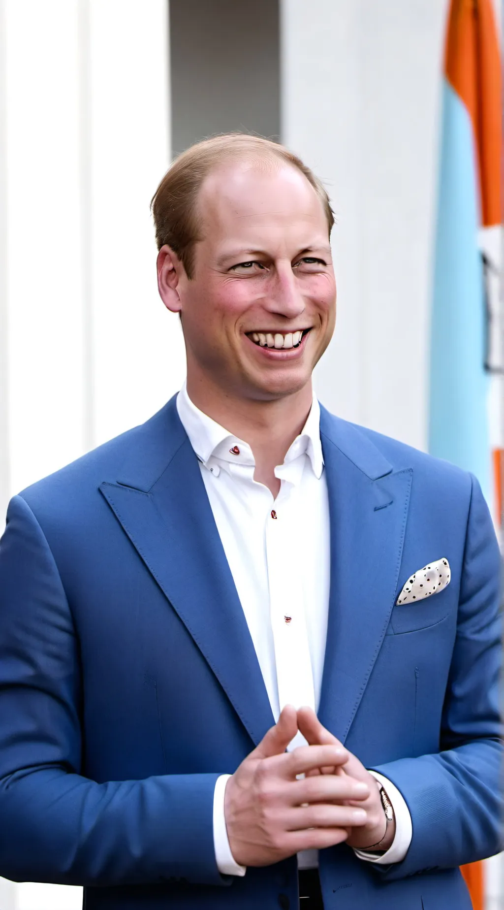 ai character: prince Williams  background