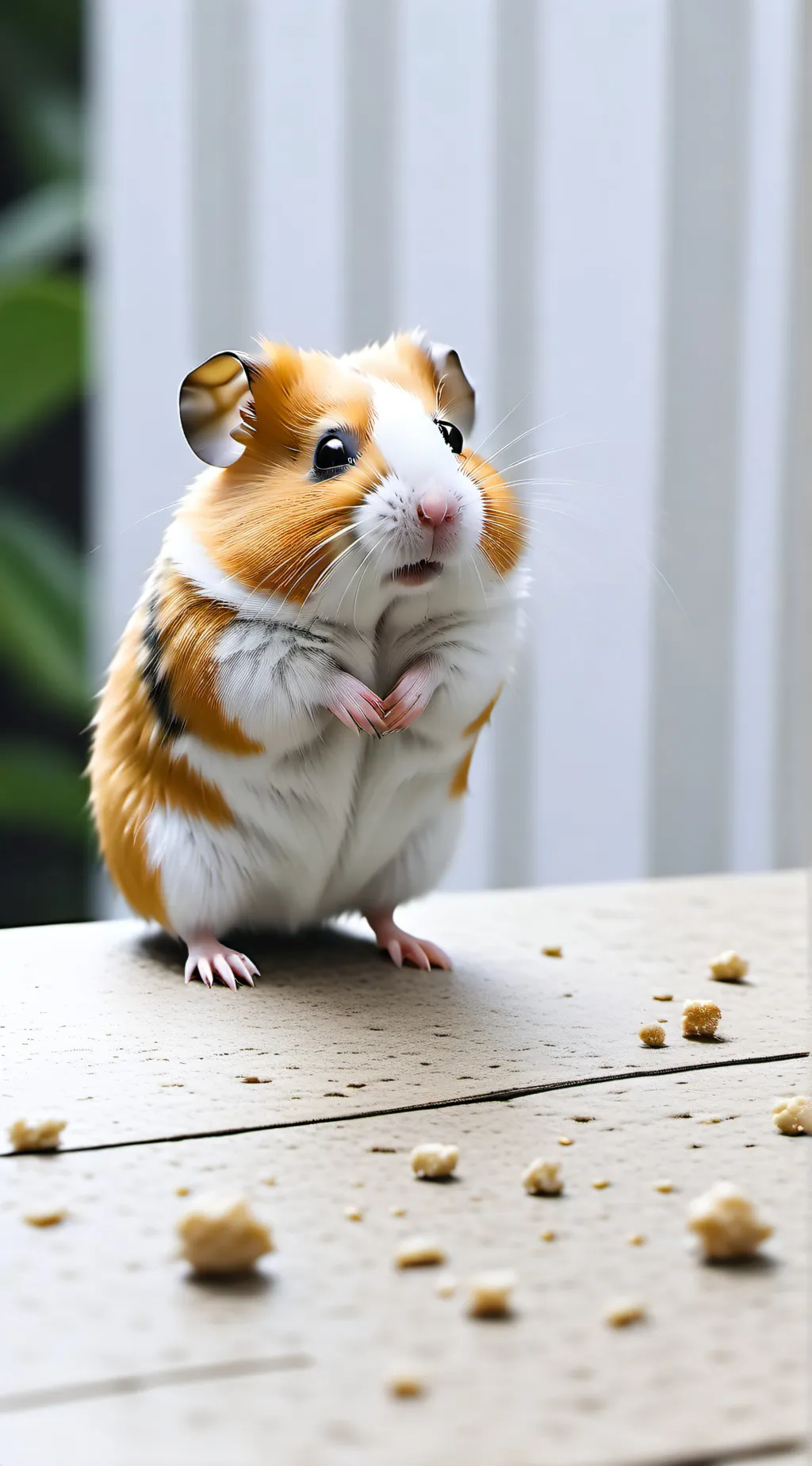 ai character: hamster background