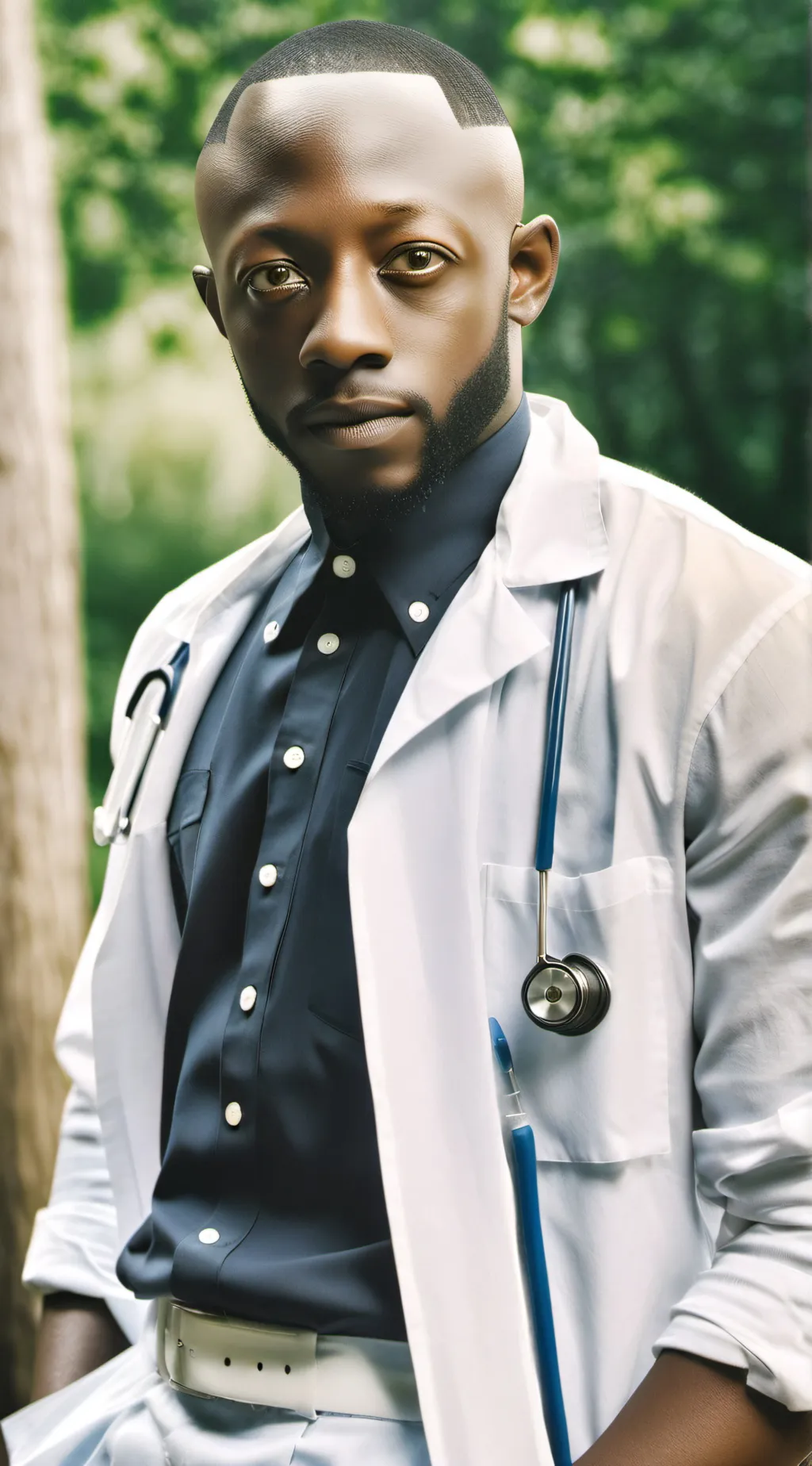 ai character: dr.foreman  background