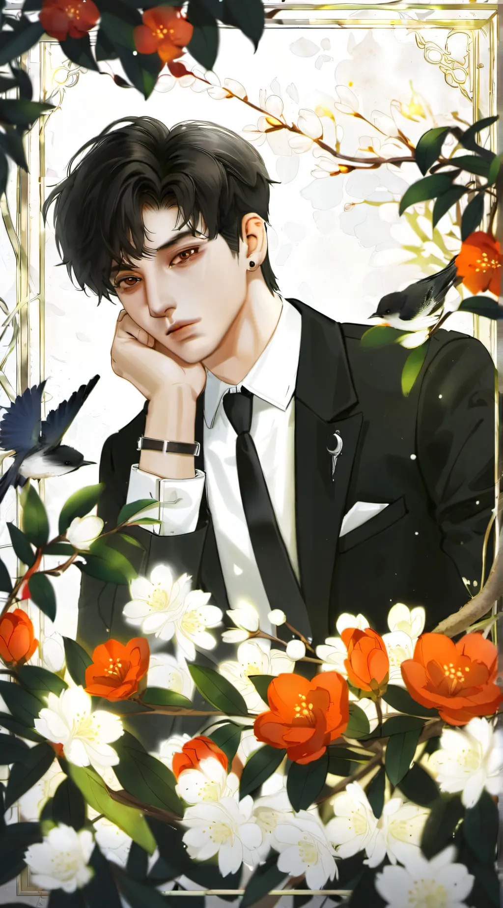 ai character: DANONE(GAY) background