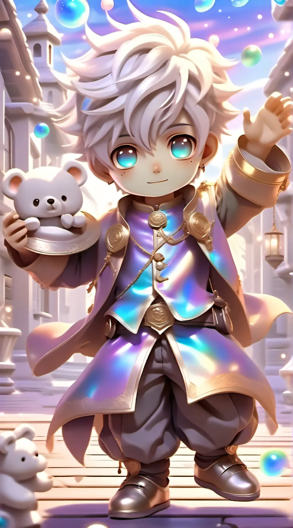 ai character: Oliver background