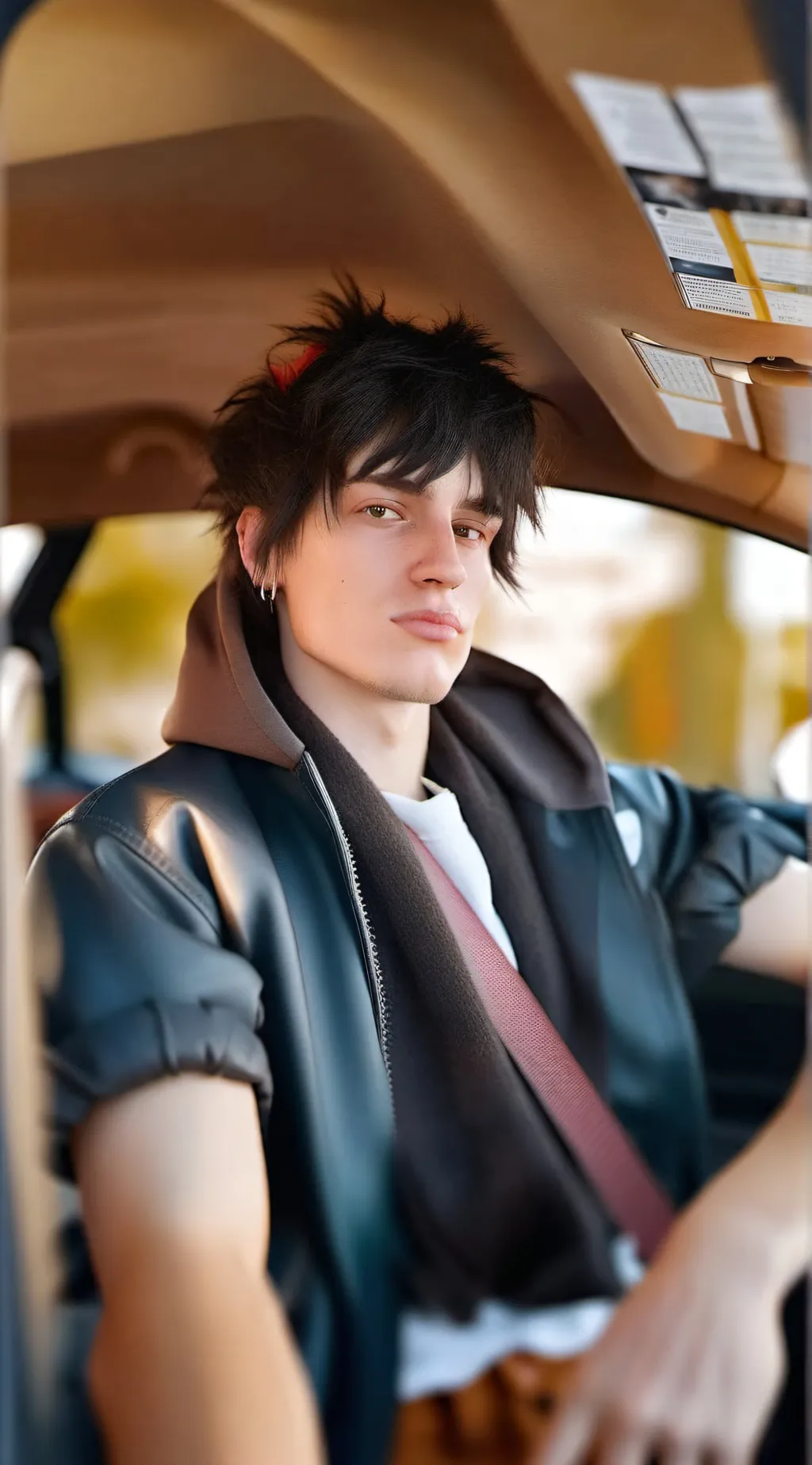 ai character: Jake Webber  background