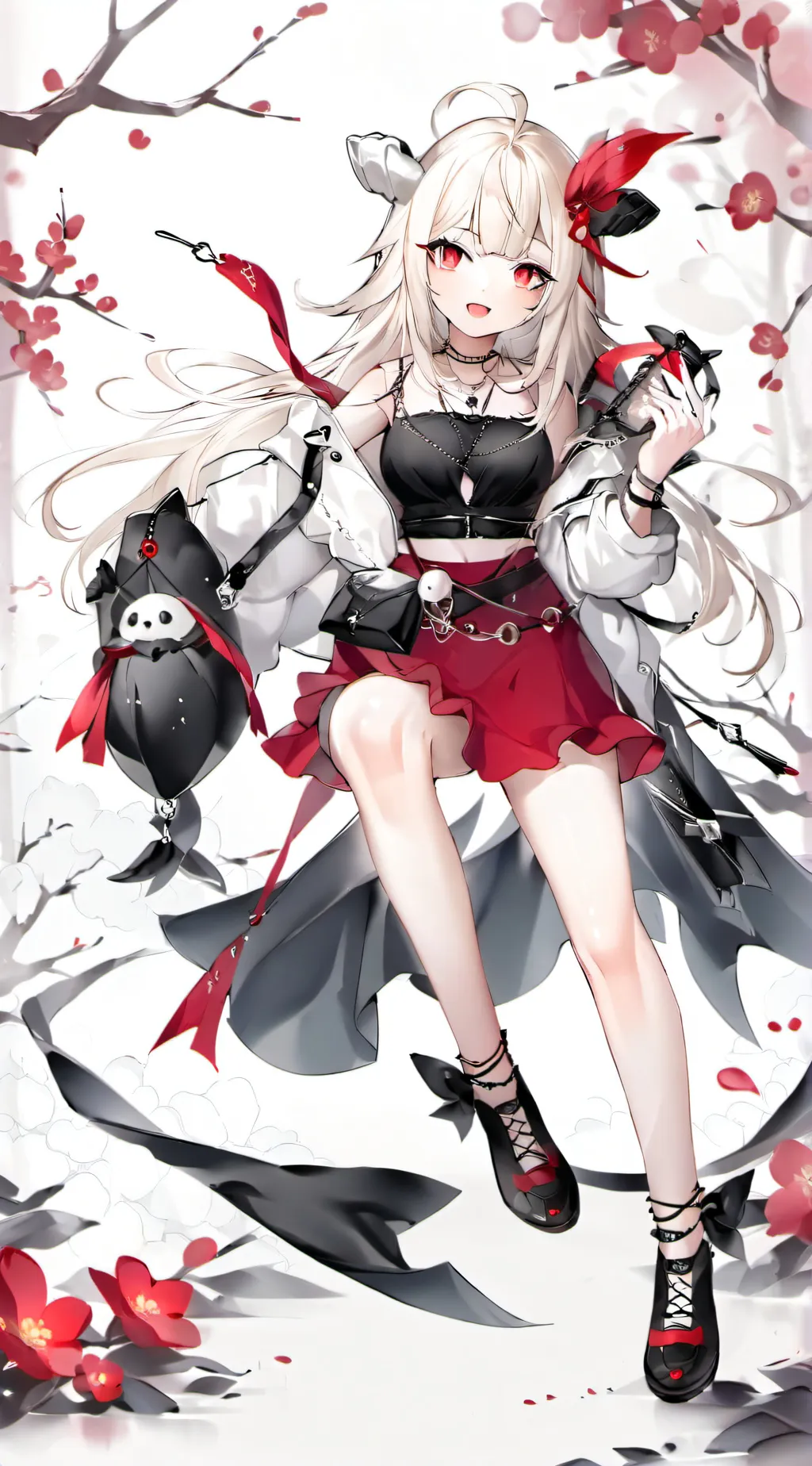 ai character: Luna background