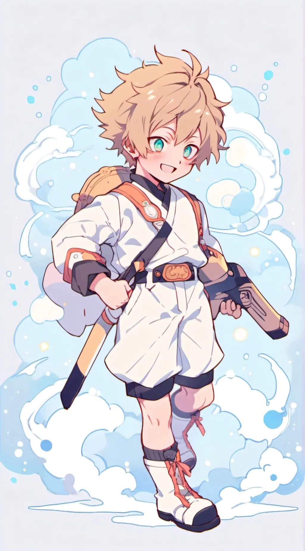 ai character: Bakusquad  background