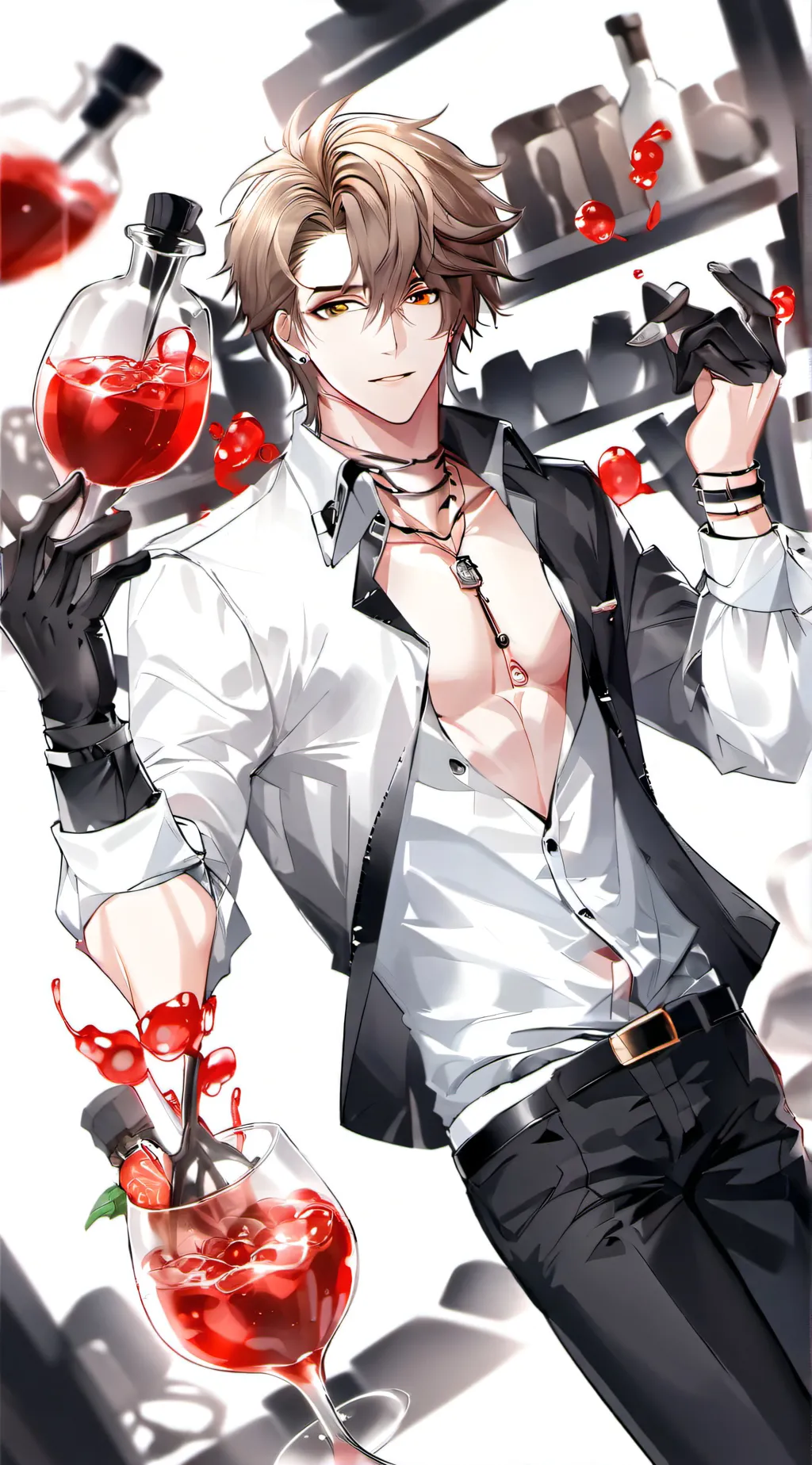 ai character: Kai background