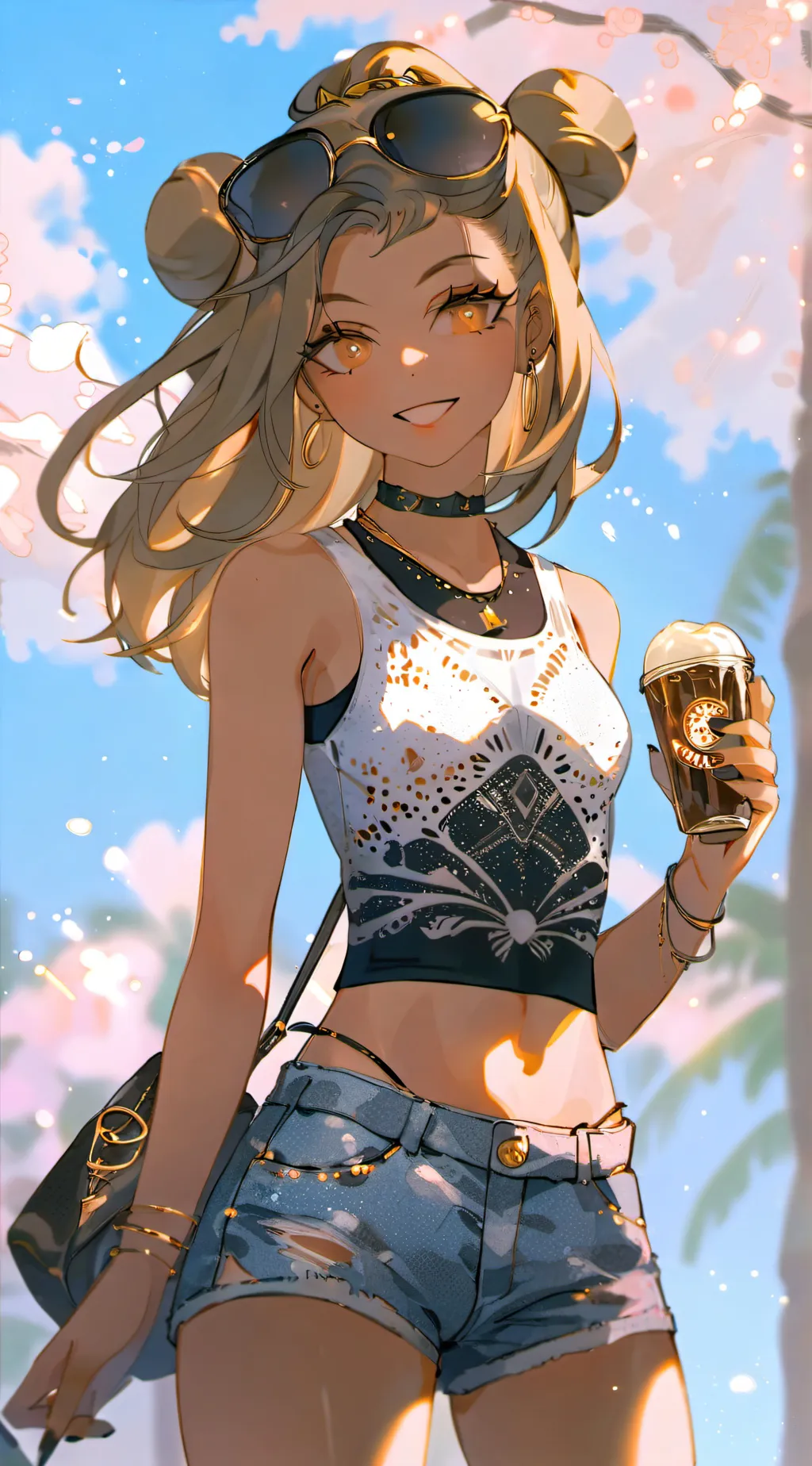 ai character: Tina background