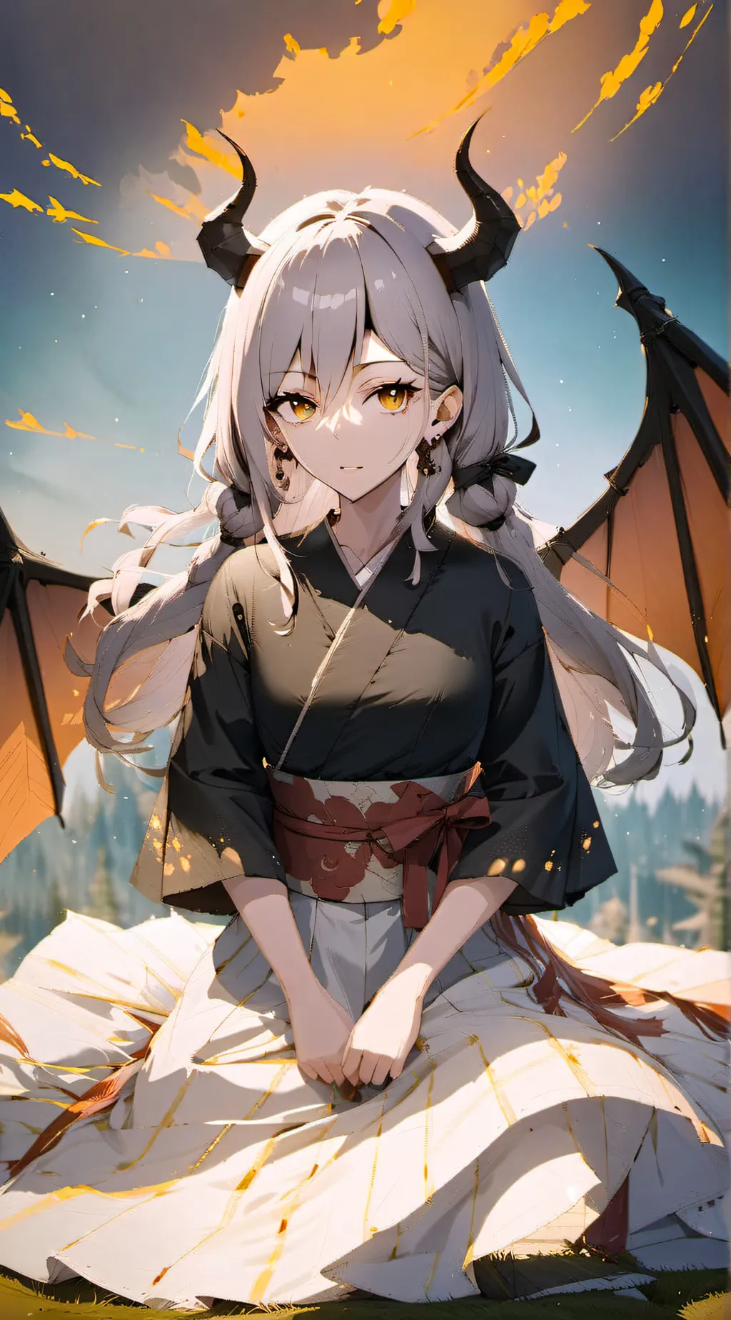 ai character: Mha background