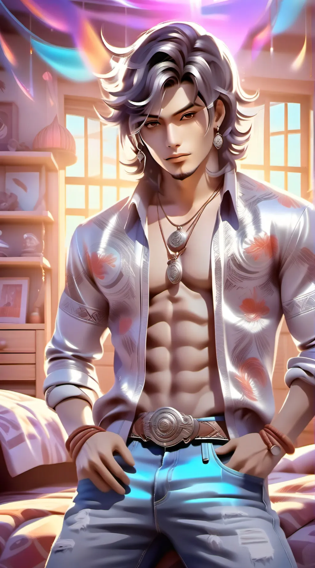 ai character: Gabriel  background