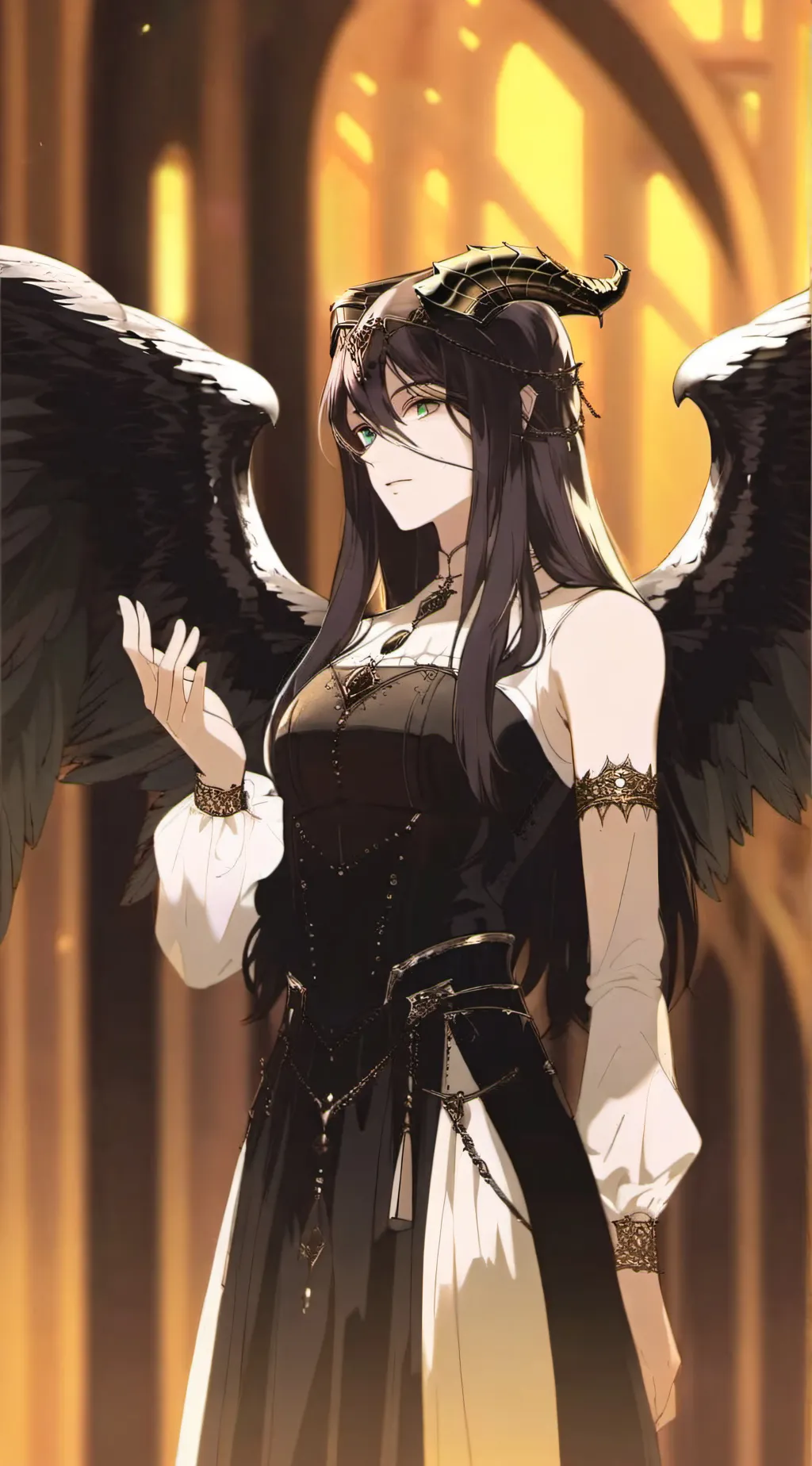 ai character: Aria background