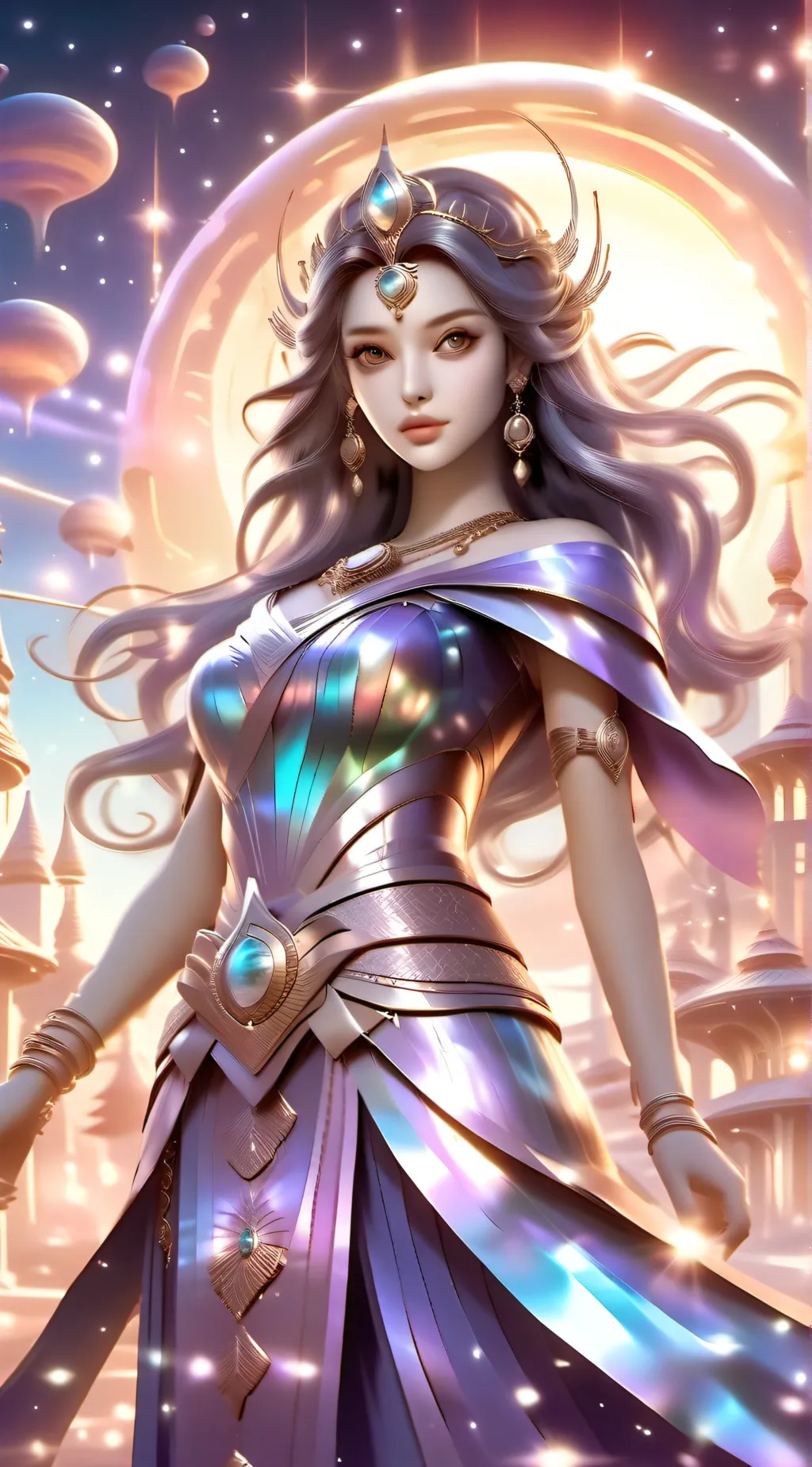 ai character: Lily background