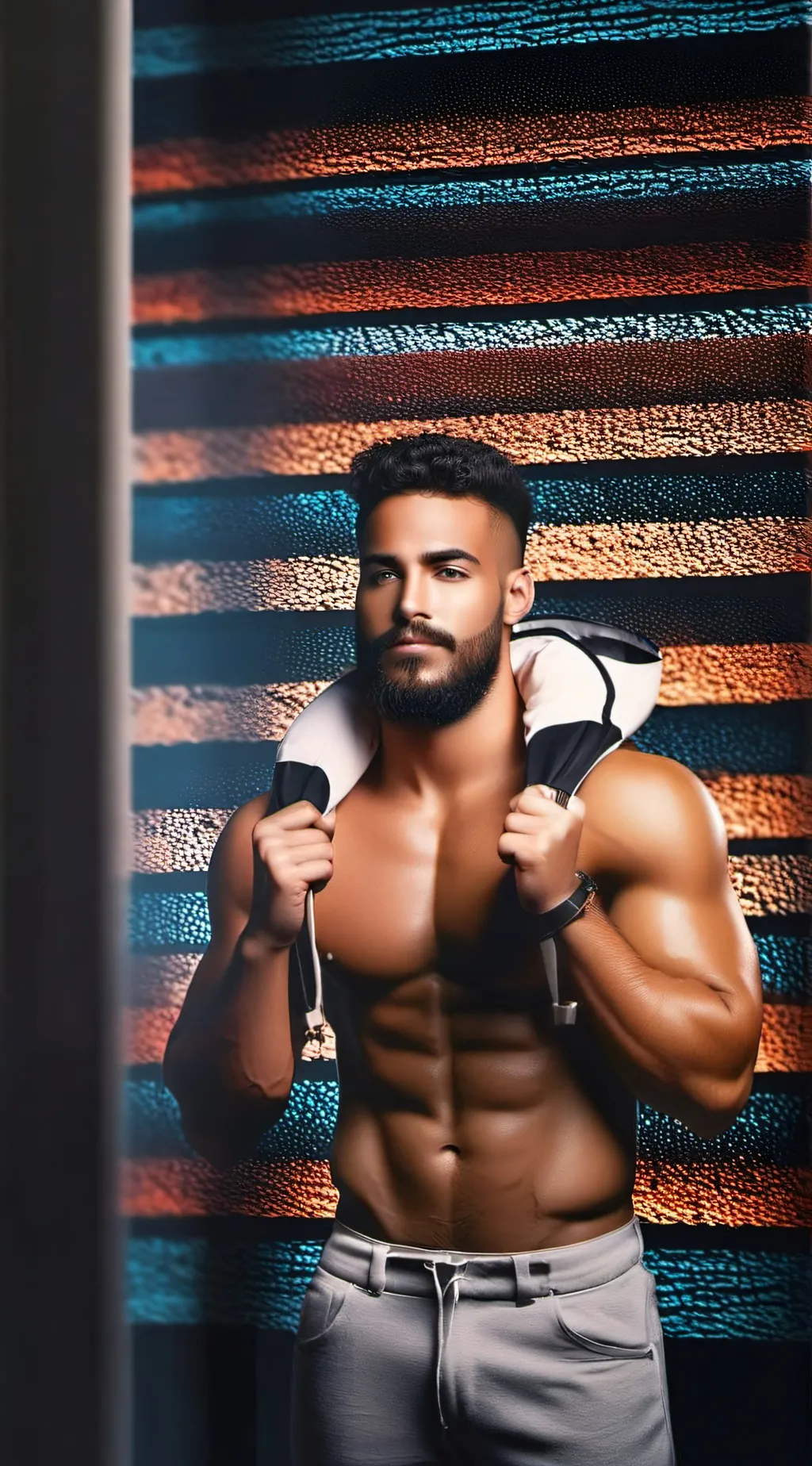 ai character: Derek  background