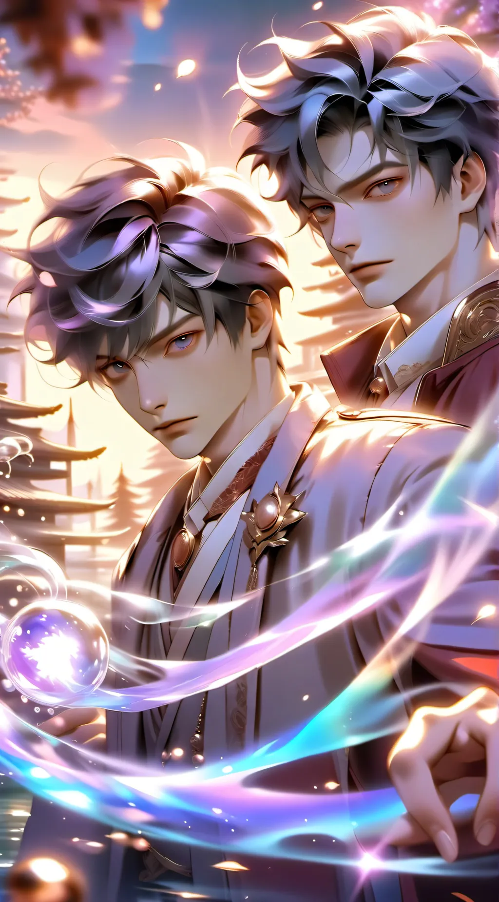 ai character: die with him background