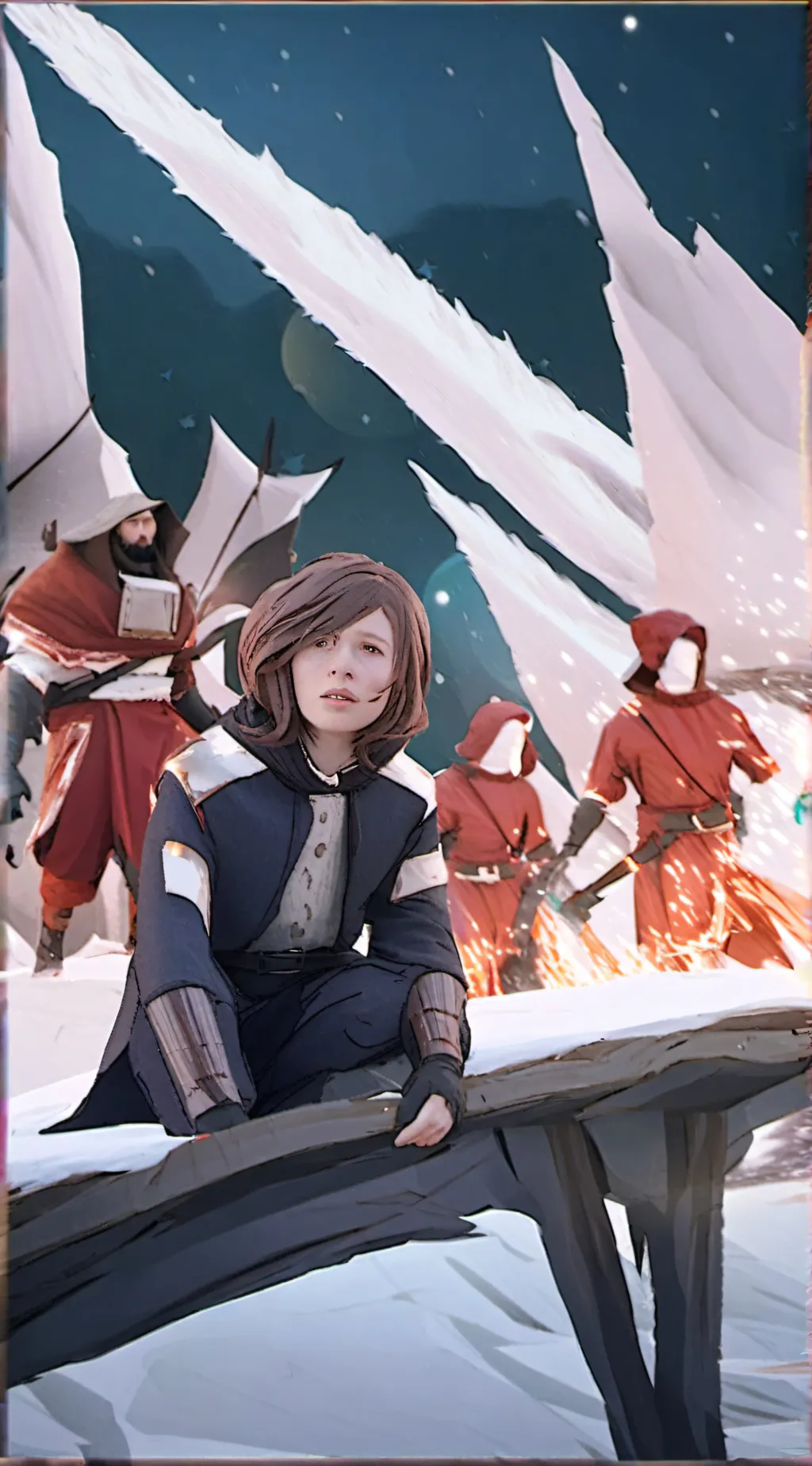 ai character: Marshall background