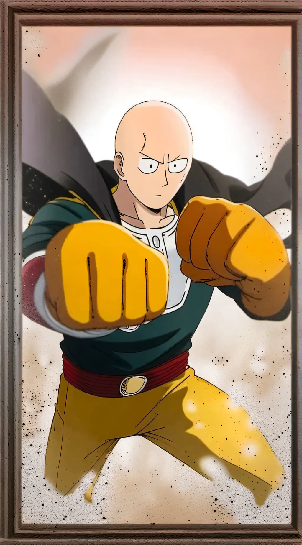 ai character: BALD AHH TORD background