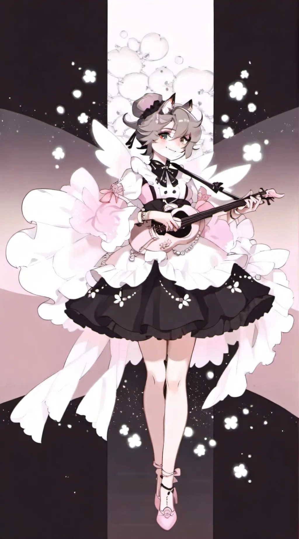 ai character: Aria background